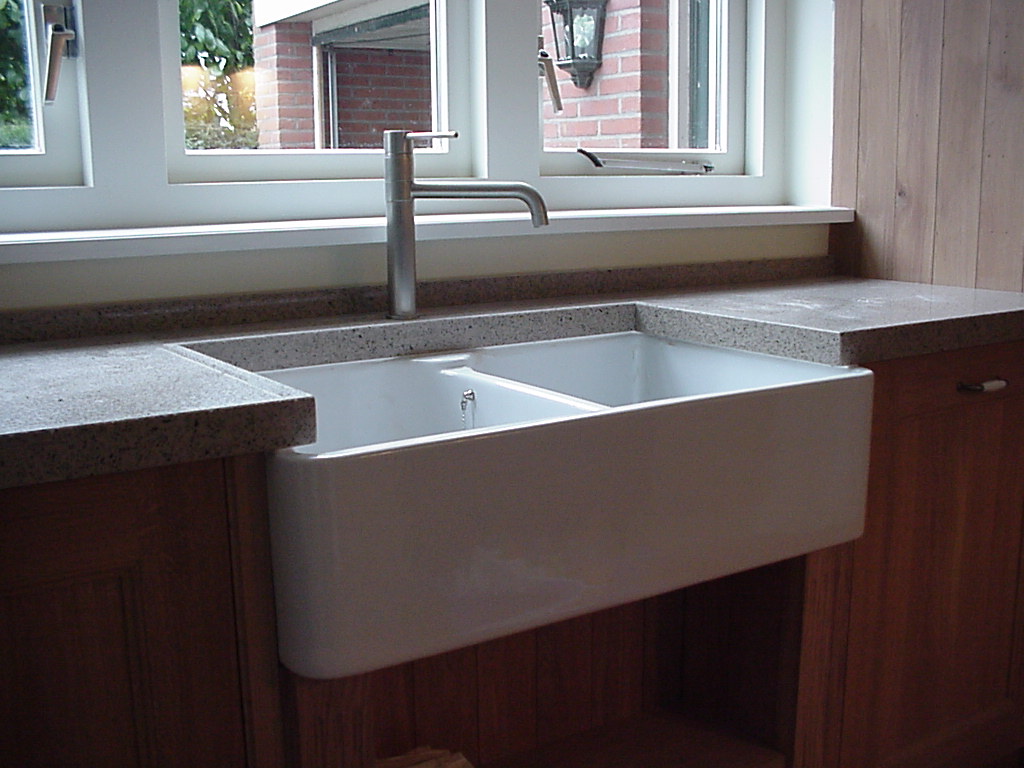 Keukenkast met spoelbak: keuken rvs spoelbak inox buiten gootsteen ...